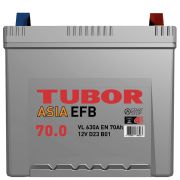 Аккумулятор TUBOR ASIA EFB 70 оп