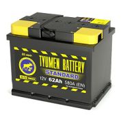 Аккумулятор ТЮМЕНЬ 62 L Standart п/п